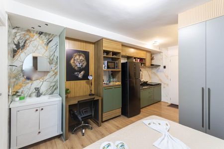 Studio de kitnet/studio para alugar com 1 quarto, 32m² em Santo Cristo, Rio de Janeiro
