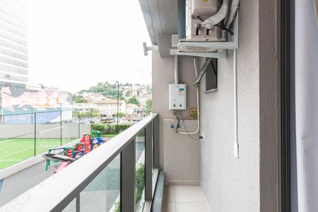 Studio para alugar com 32m², 1 quarto e sem vagaVaranda