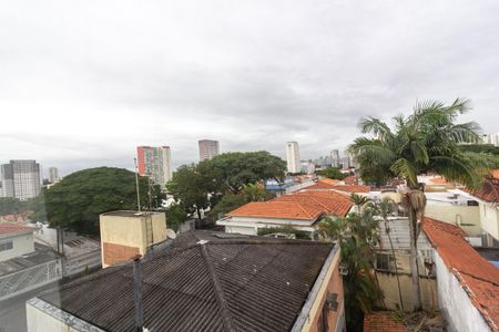 Sala vista de apartamento para alugar com 2 quartos, 72m² em Campo Belo, São Paulo