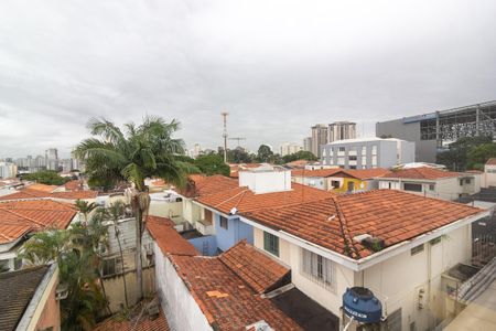 Sala vista de apartamento para alugar com 2 quartos, 72m² em Campo Belo, São Paulo