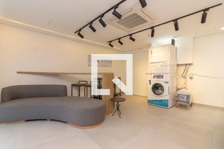 Studio à venda com 25m², 1 quarto e sem vagaLavanderia