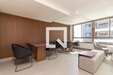 Studio à venda com 25m², 1 quarto e sem vagaCoworking