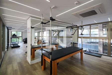 Studio à venda com 25m², 1 quarto e sem vagaAcademia