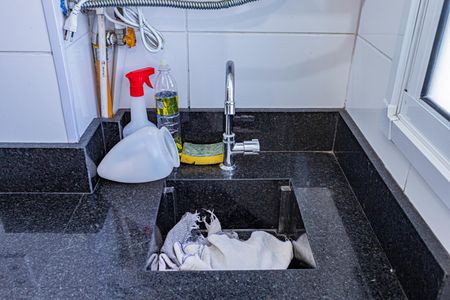 Apartamento para alugar com 44m², 2 quartos e 1 vagaCozinha e Área de Serviço