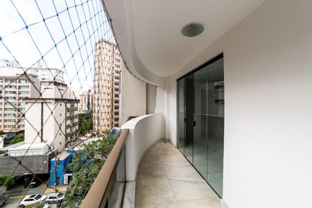 Apartamento para alugar com 70m², 1 quarto e 2 vagasVaranda da Sala