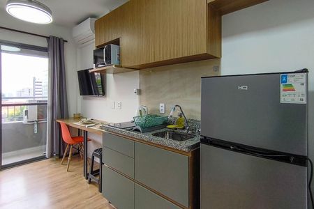 Studio para alugar com 28m², 1 quarto e sem vagaCozinha