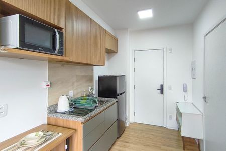 Studio para alugar com 28m², 1 quarto e sem vagaCozinha