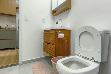 Studio para alugar com 28m², 1 quarto e sem vagaBanheiro