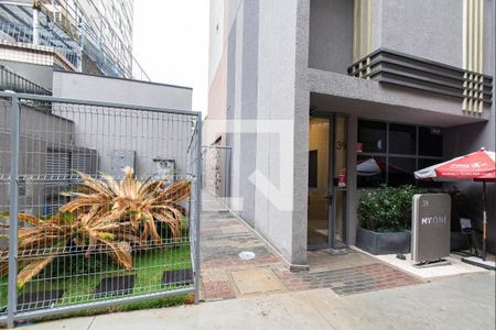 Studio para alugar com 28m², 1 quarto e sem vagaFachada