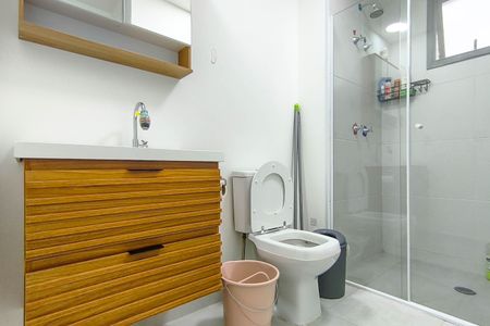 Studio para alugar com 28m², 1 quarto e sem vagaBanheiro