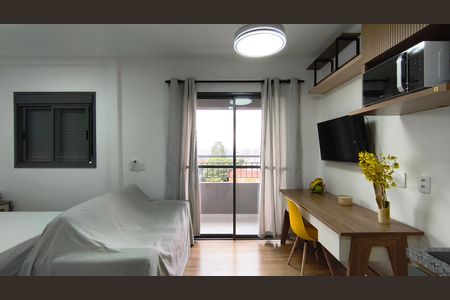 Sala de kitnet/studio para alugar com 1 quarto, 28m² em Liberdade, São Paulo