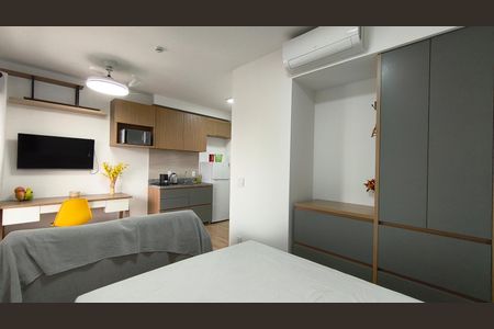 Studio para alugar com 28m², 1 quarto e sem vagaQuarto