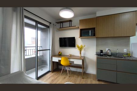 Studio para alugar com 28m², 1 quarto e sem vagaSala
