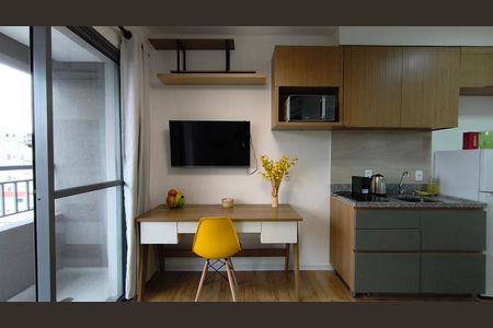 Studio para alugar com 28m², 1 quarto e sem vagaSala