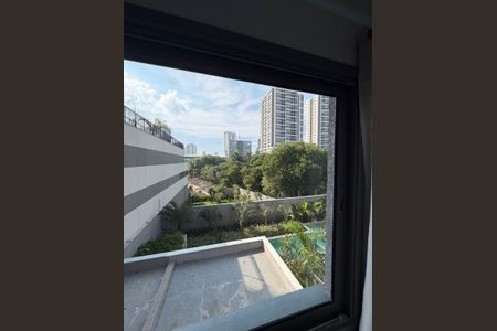 Vista da janela do quarto de apartamento para alugar com 1 quarto, 27m² em Vila Independencia, São Paulo