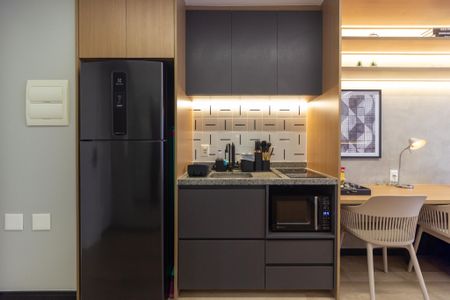 Studio para alugar com 27m², 1 quarto e sem vaga Studio para alugar com 27m², 1 quarto e sem vagaKitnet/Studio