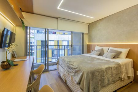 Kitnet/Studio de kitnet/studio para alugar com 1 quarto, 27m² em Sumarezinho, São Paulo
