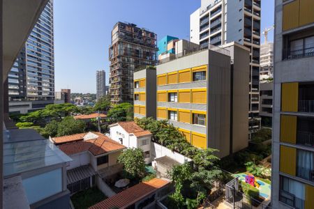 Vista/Varanda de kitnet/studio para alugar com 1 quarto, 27m² em Sumarezinho, São Paulo
