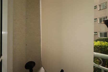 Sacada da Sala de apartamento à venda com 2 quartos, 50m² em Parque Erasmo Assunção, Santo André