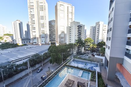 Vista da varanda de kitnet/studio à venda com 1 quarto, 24m² em Chácara Klabin, São Paulo