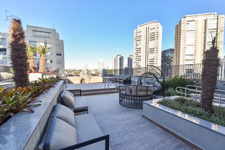 Área comum - Piscina de kitnet/studio à venda com 1 quarto, 24m² em Chácara Klabin, São Paulo