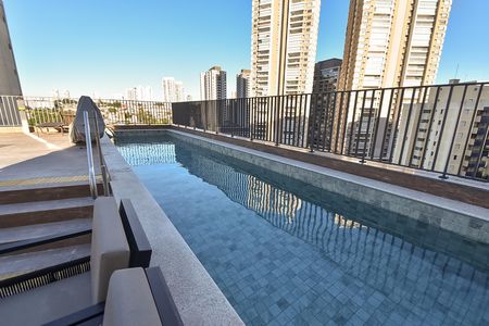 Área comum - Piscina de kitnet/studio à venda com 1 quarto, 24m² em Chácara Klabin, São Paulo