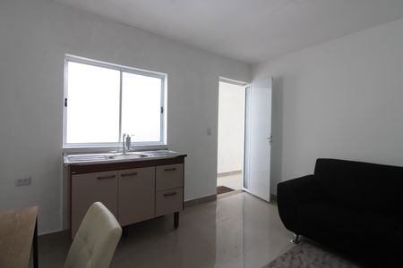 Sala / Cozinha de casa para alugar com 1 quarto, 40m² em Burgo Paulista, São Paulo