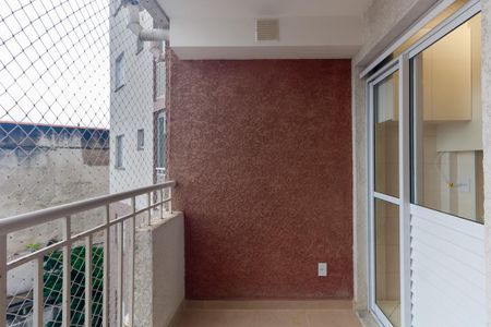 Varanda da Sala de apartamento para alugar com 2 quartos, 56m² em Vila Prudente, São Paulo