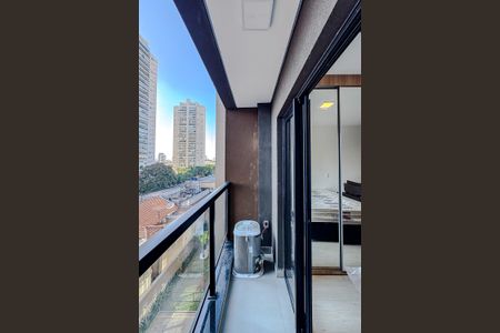 Varanda de kitnet/studio para alugar com 1 quarto, 27m² em Mooca, São Paulo