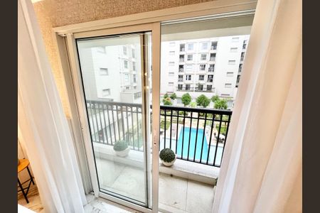 Studio para alugar com 24m², 1 quarto e sem vagaVaranda