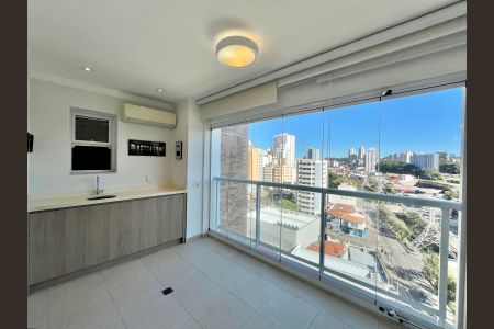 Sacada da Suíte de apartamento à venda com 1 quarto, 57m² em Cambuí, Campinas