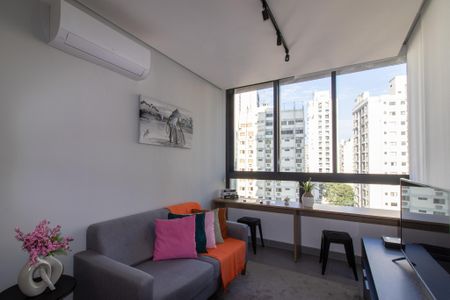 Sala de apartamento à venda com 1 quarto, 43m² em Centro, Campinas
