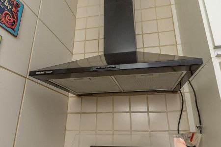 Apartamento para alugar com 89m², 3 quartos e 2 vagasDetalhe Cozinha-Coifa