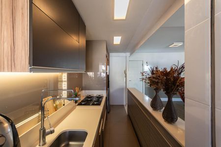 Apartamento à venda com 74m², 2 quartos e 1 vagaCozinha e Área de Serviço