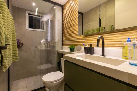 Apartamento à venda com 79m², 2 quartos e 2 vagas Apartamento à venda com 79m², 2 quartos e 2 vagasBanheiro 1