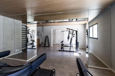 Studio para alugar com 24m², 1 quarto e sem vagaAcademia