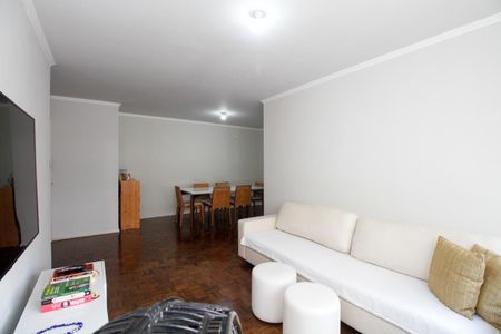Sala de Estar e Jantar de apartamento para alugar com 3 quartos, 112m² em Jardim Paulista, São Paulo