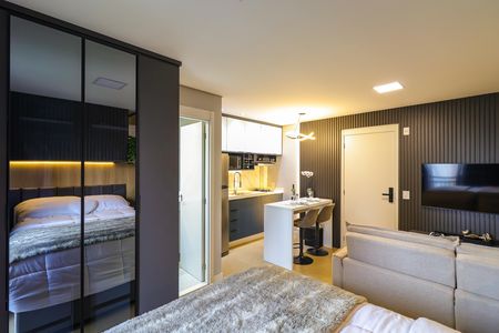 Studio à venda com 28m², 1 quarto e sem vaga Studio à venda com 28m², 1 quarto e sem vagaStudio