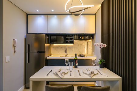 Studio à venda com 28m², 1 quarto e sem vaga Studio à venda com 28m², 1 quarto e sem vagaCozinha