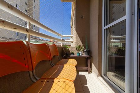 Apartamento à venda com 56m², 2 quartos e 1 vagaVaranda