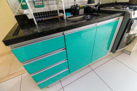 Apartamento à venda com 49m², 2 quartos e 1 vagaCozinha e Área de Serviço