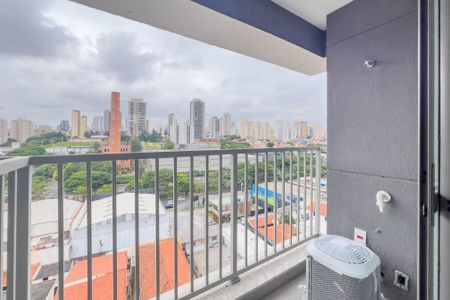 Varanda de kitnet/studio para alugar com 1 quarto, 23m² em Jardim Aurelia, São Paulo
