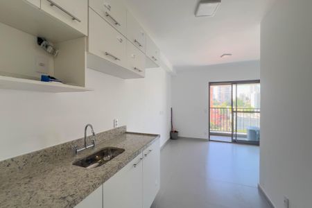 Cozinha de kitnet/studio à venda com 1 quarto, 23m² em Jardim Aurelia, São Paulo