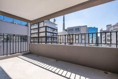 Apartamento à venda com 120m², 1 quarto e 2 vagasSala - Varanda