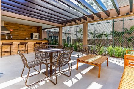 Apartamento à venda com 61m², 2 quartos e 1 vagaÁrea comum - Área gourmet