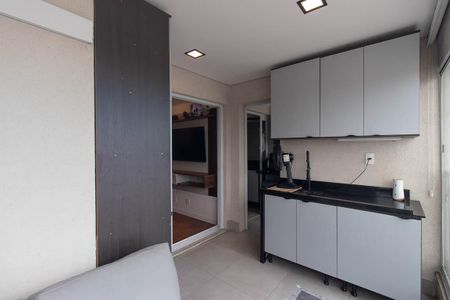 Apartamento à venda com 61m², 2 quartos e 1 vagaVaranda