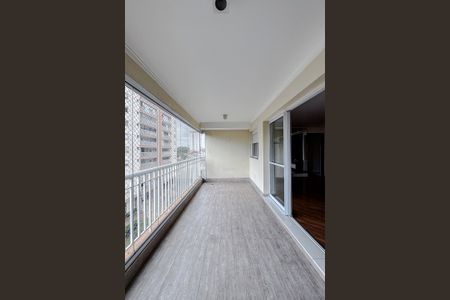 Varanda da Sala de apartamento para alugar com 3 quartos, 121m² em Mooca, São Paulo
