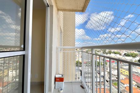 Varanda de apartamento para alugar com 1 quarto, 27m² em Jardim Itacolomi, São Paulo