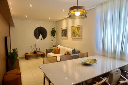 Sala de apartamento à venda com 3 quartos, 88m² em Gutierrez, Belo Horizonte