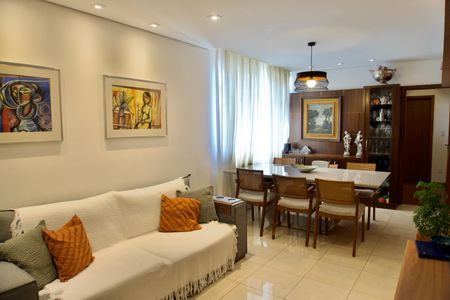 Sala de apartamento à venda com 3 quartos, 88m² em Gutierrez, Belo Horizonte